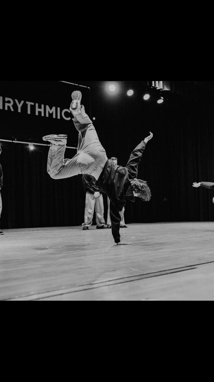 Raphael Neef, Breakdance-Tanlehrer bei DanceArt Reutlingen beim Breakdance-Contest