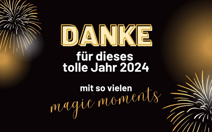 Danke für dieses tolle Jahr 2024