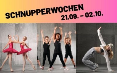 Schnupperwochen | 21.09. – 02.10.